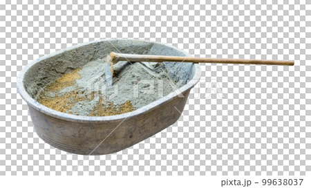 equipment for mixing cement isolated 99638037