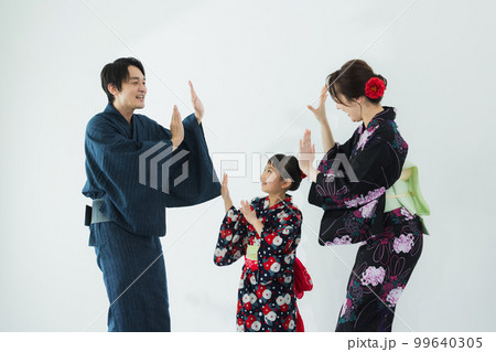 盆踊り　ファミリー 99640305