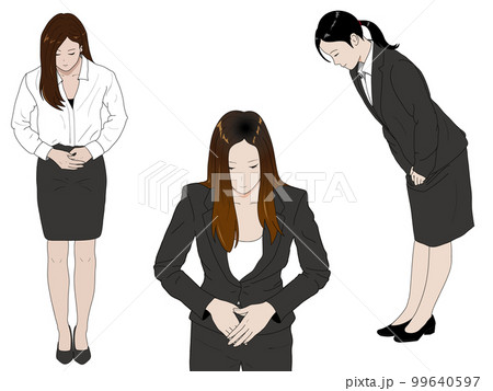 ビジネス 女性 謝罪 ビジネス 女性 謝罪 99640597