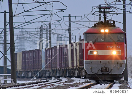 信越本線 押切ー見附 JR貨物 EF510-15(富山) 信越本線 押切ー見附 JR貨物 EF510-15(富山) 99640854