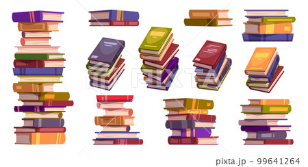 Books stacks and piles for study and read 99641264