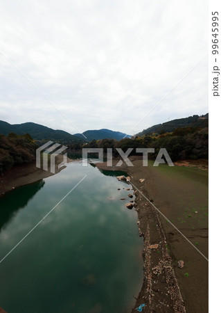 水不足の物部川 水不足の物部川 99645995