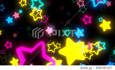 星 VJ ポップ パステルカラー カラフル ネオン [別Verあり] 99646167