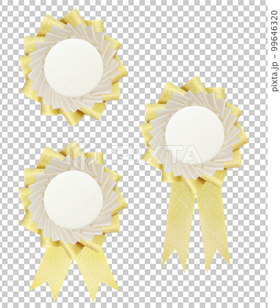 Rosette graphics that can be used for awards, promotions, etc. 99646320