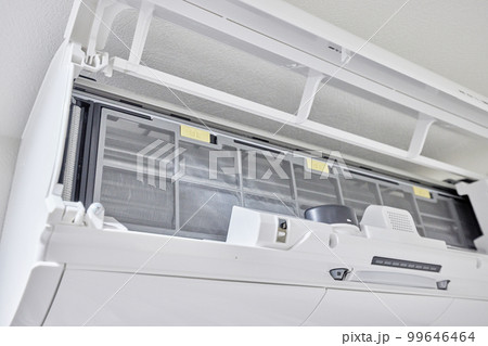 エアコンの内部　掃除　フィルター 99646464