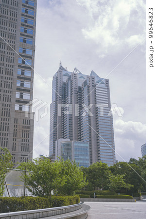 東京都新宿区の東京都庁(第一本庁舎・第二本庁舎・議会)を外観から見る風景 東京都新宿区の東京都庁(第一本庁舎・第二本庁舎・議会)を外観から見る風景 99646823