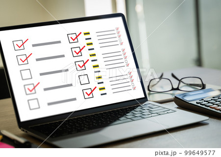 businessman SURVEY and Results Analysis Discovery Concept businessman SURVEY and Results Analysis Discovery Concept 99649577
