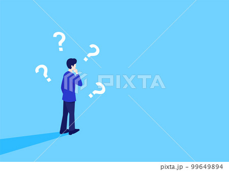悩むビジネスマン 99649894