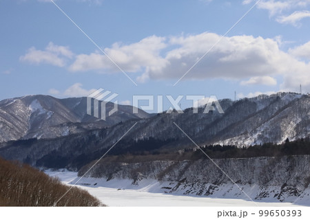雪・空・星・冬の景色を感じる旅　冬の空はうつろいやすい　アメニモマケズ　宮沢賢治 99650393