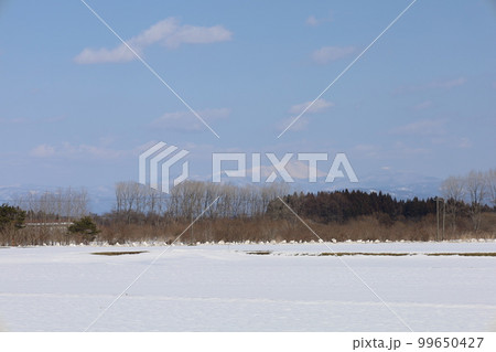 雪・空・星・冬の景色を感じる旅　冬の空はうつろいやすい　アメニモマケズ　宮沢賢治 99650427