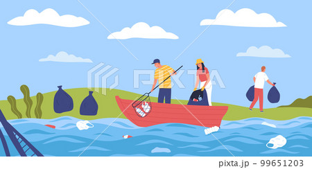 Water Garbage Collecting Composition 99651203