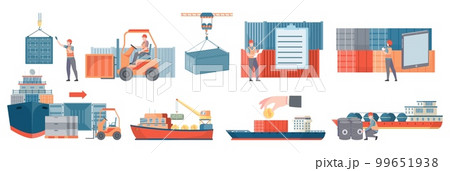 Trade Ship Flat Set 99651938