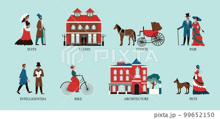Victorian Era Compositions Set Victorian Era Compositions Set 99652150