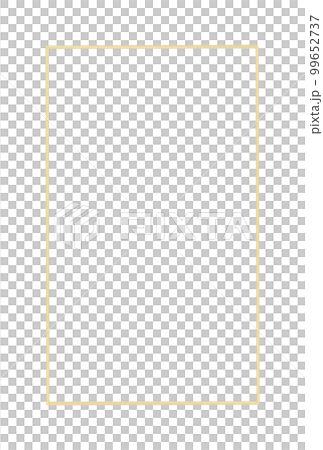 僅手繪框背景素材-豎寫-明信片比例5線-淺棕金色 僅手繪框背景素材-豎寫-明信片比例5線-淺棕金色 99652737