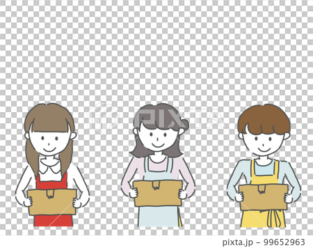 断捨離 片付け 引越しする主婦 上半身 断捨離 片付け 引越しする主婦 上半身 99652963