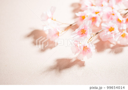 桜のピンク背景フレーム 桜のピンク背景フレーム 99654014
