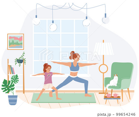 Family Morning Routine 99654246