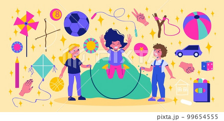 Children Active Games Set Children Active Games Set 99654555