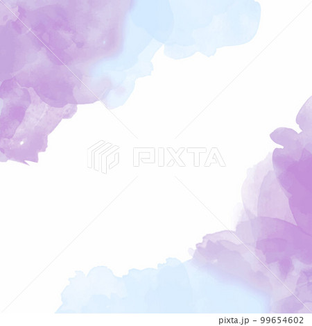 淡い水彩背景正方形素材 99654602
