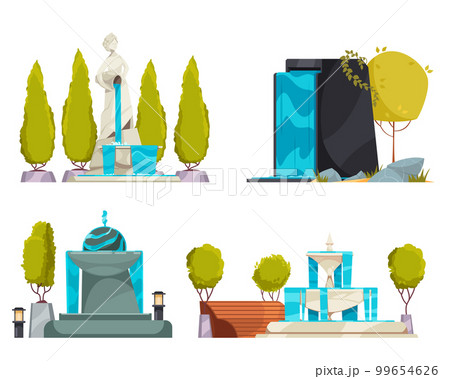 Fountains Compositions Set Fountains Compositions Set 99654626