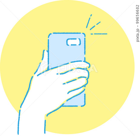 手書き 手 スマホ操作 手書き 手 スマホ操作 99656682