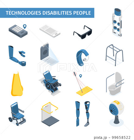 Technology For People With Disabilities Technology For People With Disabilities 99658522