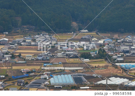 高知県 香北町の町並み 高知県 香北町の町並み 99658598