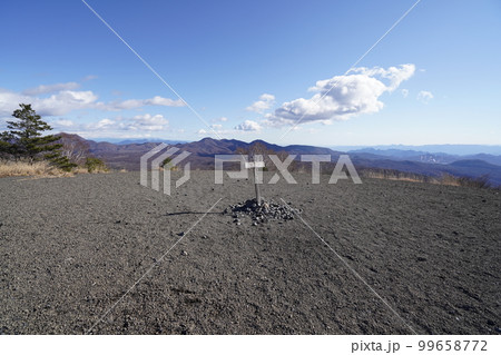 長野県 軽井沢町 小浅間山登山 小浅間山山頂 2022年12月8日 長野県 軽井沢町 小浅間山登山 小浅間山山頂 2022年12月8日 99658772