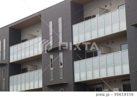 ベランダフェンス　半透明アクリルパネル 99659356