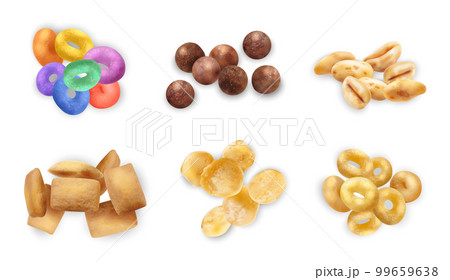 Breakfast Cereal Set 99659638