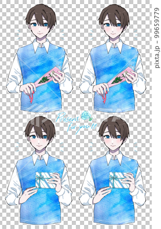 Men's set to give light blue Men's set to give light blue 99659779