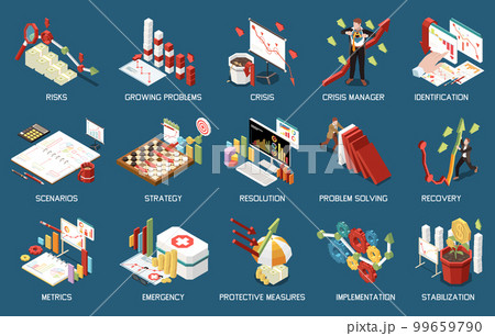 Crisis Management Isometric Set 99659790