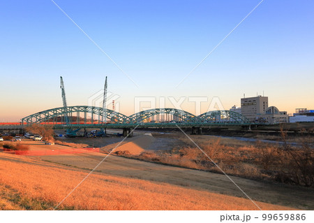 足利市のシンボル　中橋 99659886