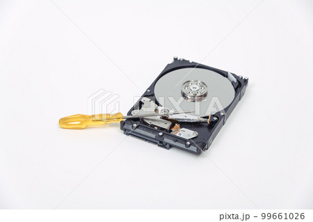 【HDDをドライバーで分解する】 99661026