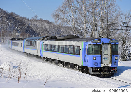 石北本線　伊香牛ー愛別　JR北海道　キハ183系　キハ183-9262（苗穂）　オホーツク 99662368