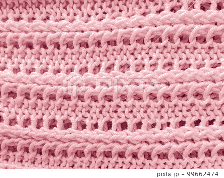 Organic knit material with macro wool threads. Organic knit material with macro wool threads. 99662474
