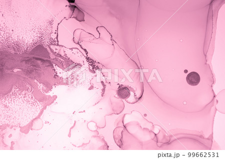 Gentle Liquid Marble. Acrylic Mix. Oil Wave 99662531