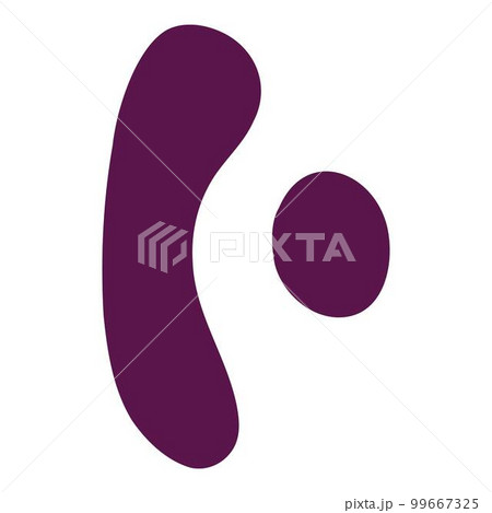 Abstract trendy doodle art. Set of hand drawn plant, curve, shape, object, blob. Design element. Flat vector cartoon illustration isolated on white background 99667325