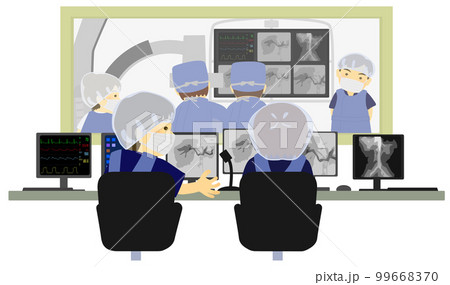 血管造影検査 血管造影検査 99668370