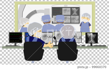 血管造影検査 血管造影検査 99668370