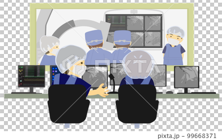 血管造影検査 血管造影検査 99668371