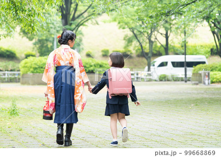卒業式　袴　姉妹 99668869