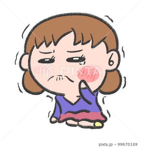 殴られた女の子 殴られた女の子 99670189