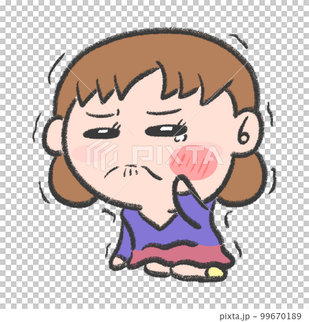 殴られた女の子 殴られた女の子 99670189