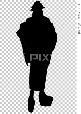 Kimono silhouette Kimono silhouette 99670704