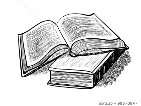 books on white 99670947
