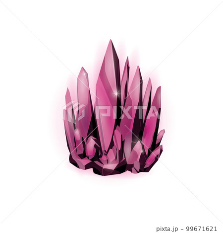 Crystal gems game assets collection, Cartoon Magic gemstones and Natural minerals, vector illustration Crystal gems game assets collection, Cartoon Magic gemstones and Natural minerals, vector illustration 99671621