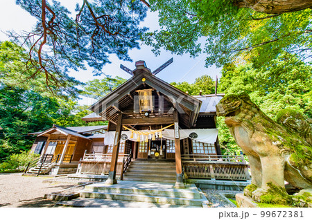 新潟 春日山神社　～拝殿～ 99672381