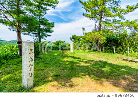 新潟 春日山城跡 ~諏訪堂址~ 新潟 春日山城跡 ~諏訪堂址~ 99673456