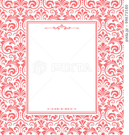 Abstract floral pattern. Vector seamless background. Perfect for invitations or announcements. 99673580